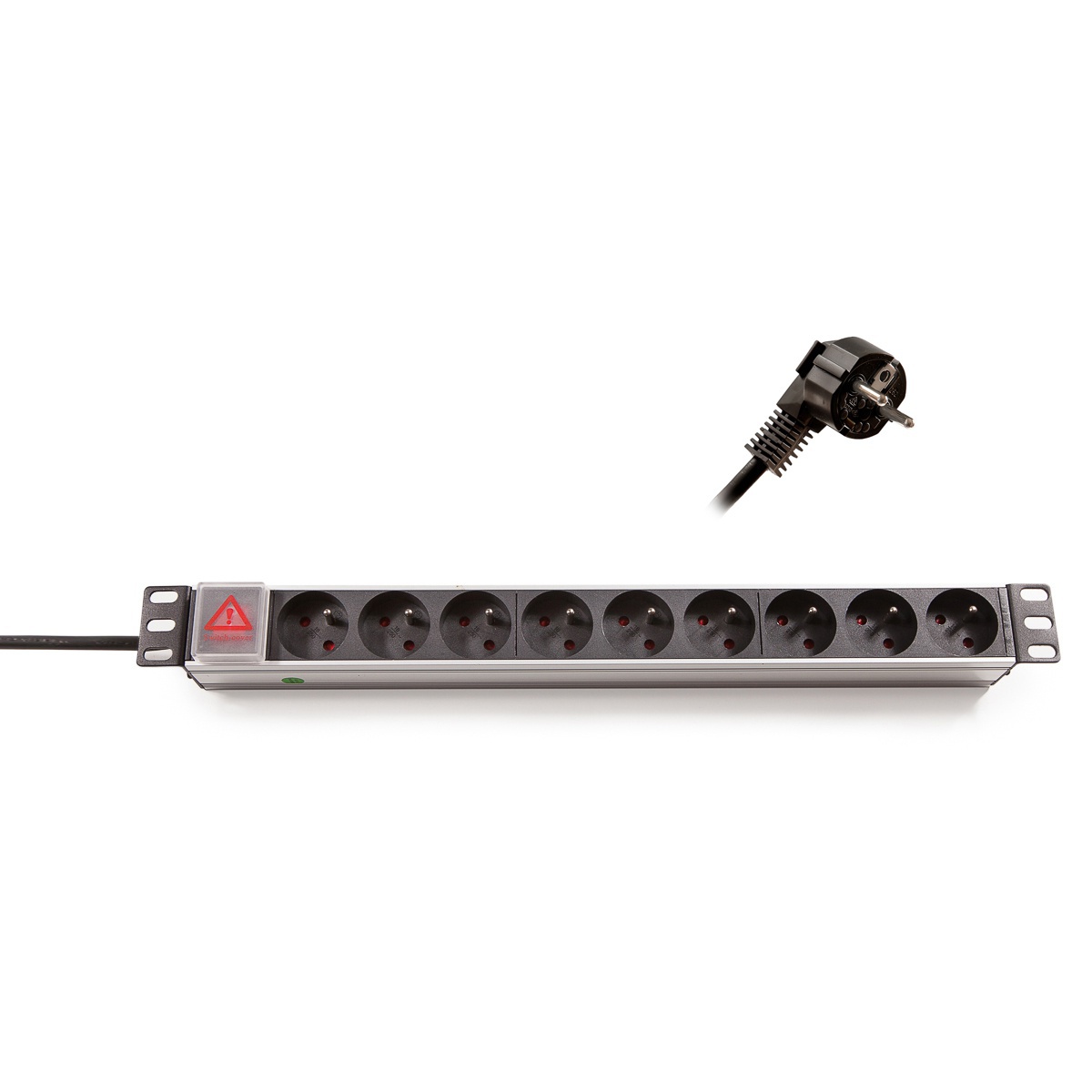 Keline rozvodn&yacute; panel 19", 9 x 230V, French